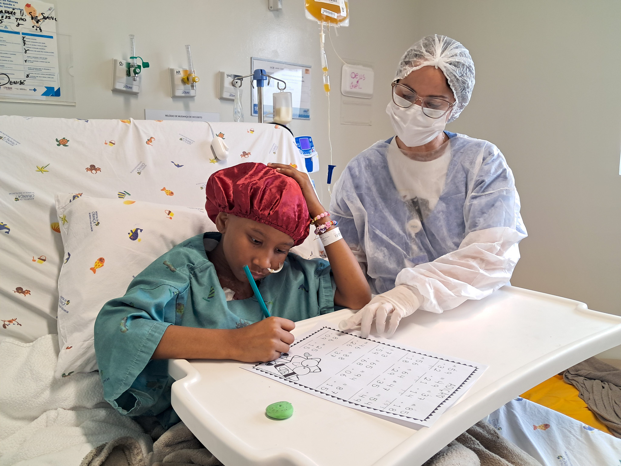 Hospital da Criança de Brasília mantém a continuidade dos estudos na ...