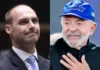 Eduardo Bolsonaro critica Lula por vistos nos EUA: “Mesmo grupo do Irã”