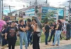 Servidores da assistência social fazem ato público no Recanto das Emas