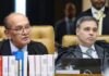 Gilmar defende Gonet e volta a chamar Mendonça de “pixuleco eleitoral”